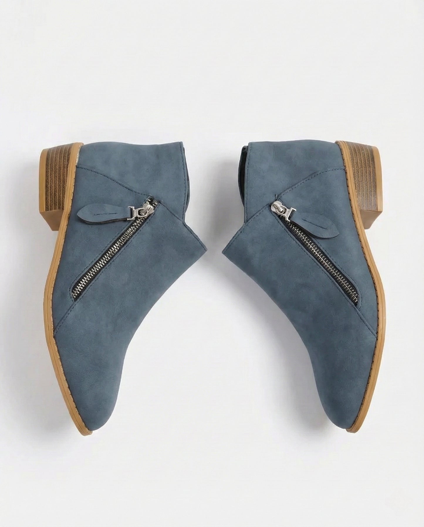 Block Heels Ankle Boots