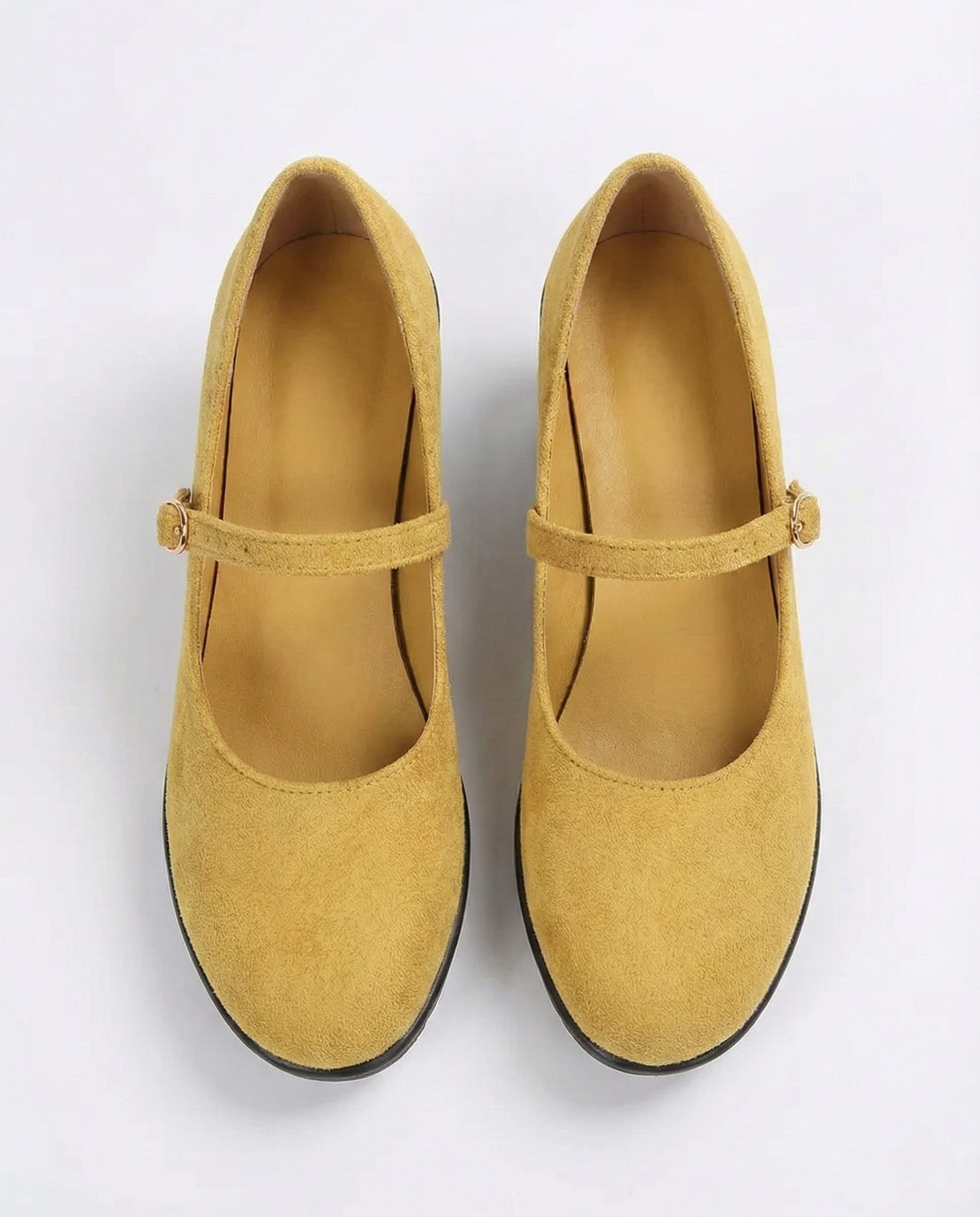 Round Toe Wedge Loafers
