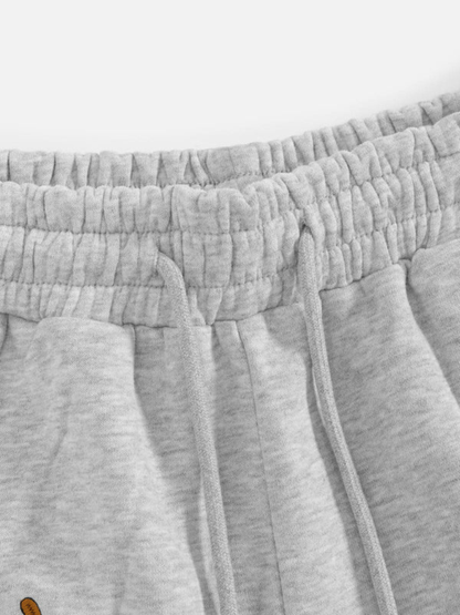 Embroidered Puppy Sweatpants