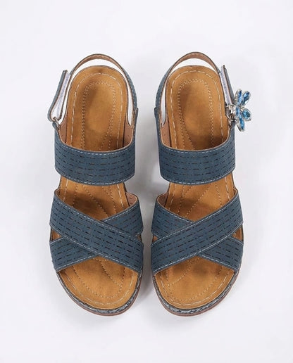 Open Toe Block Heels Sandals