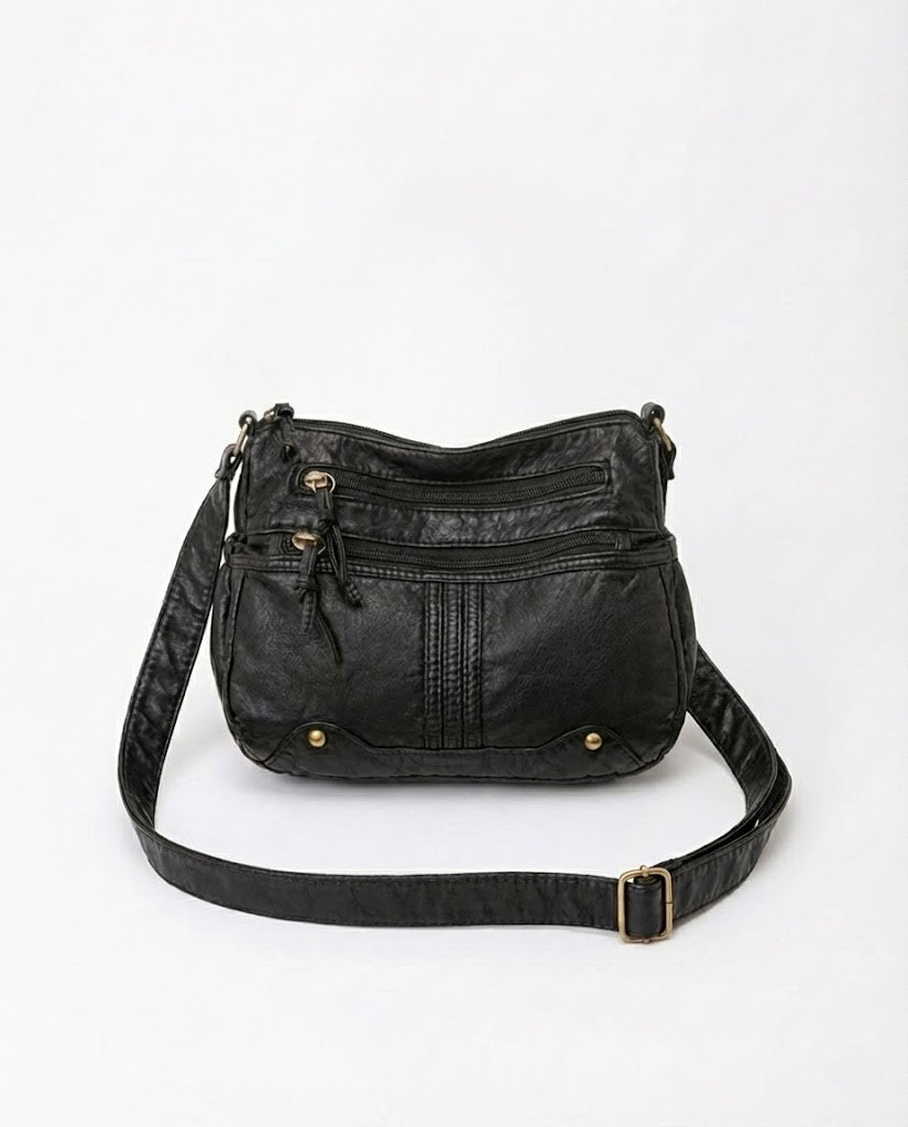 Multi-Pocket Crossbody Bag