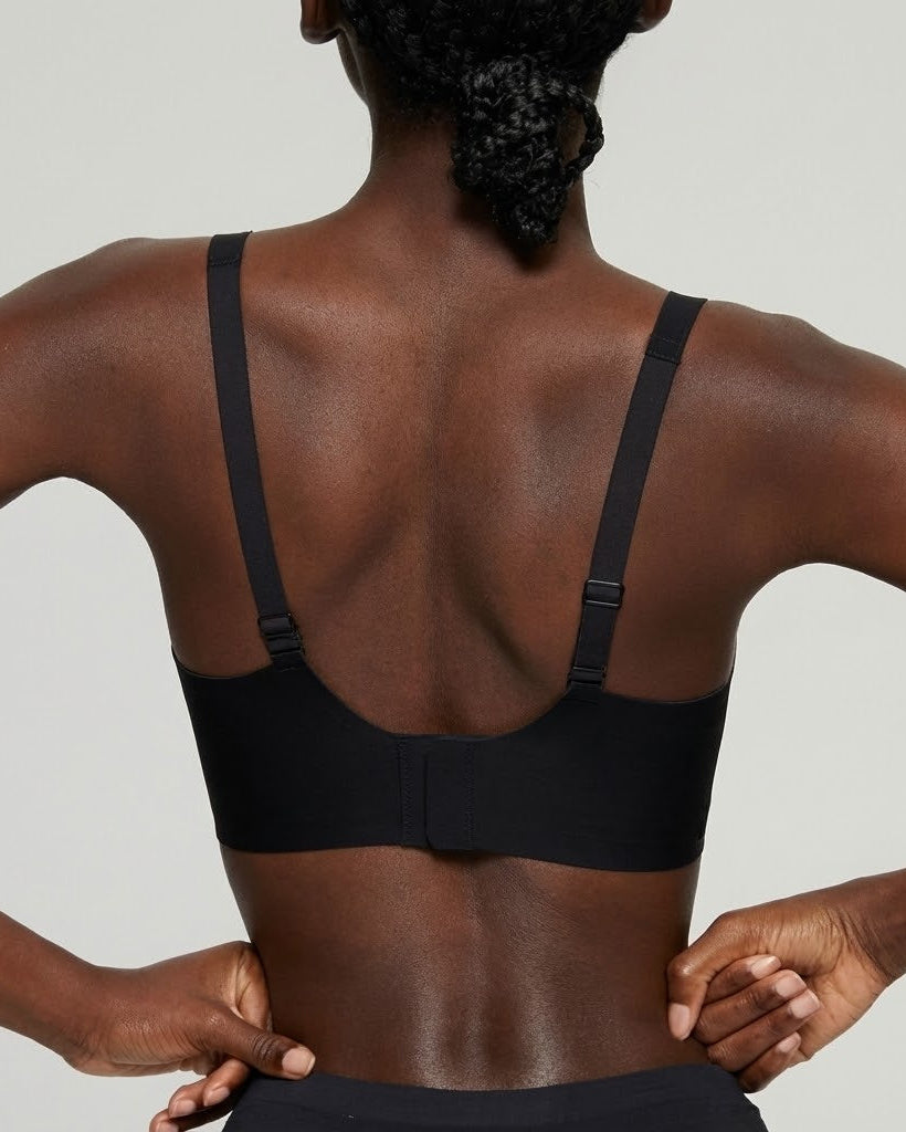 Seamless push-up bra